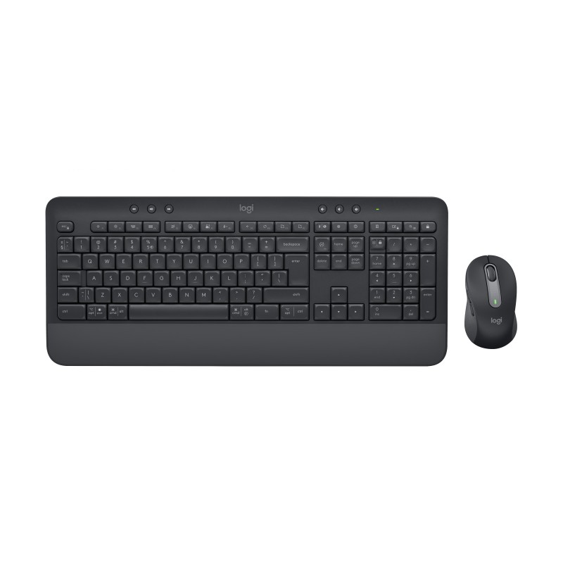 Logitech Signature MK650 Combo For Business keyboard Mouse included Bluetooth QWERTZ German Graphite